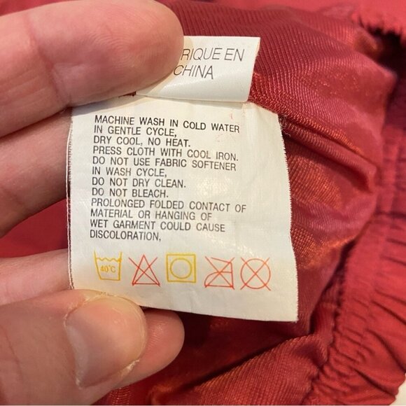 Sunice Vintage Windbreaker Pullover in Men's M - Rusty Red - Picture 14 of 16